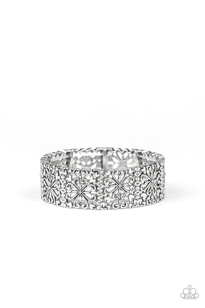 Summer Scandal - Silver - Paparazzi Bracelet