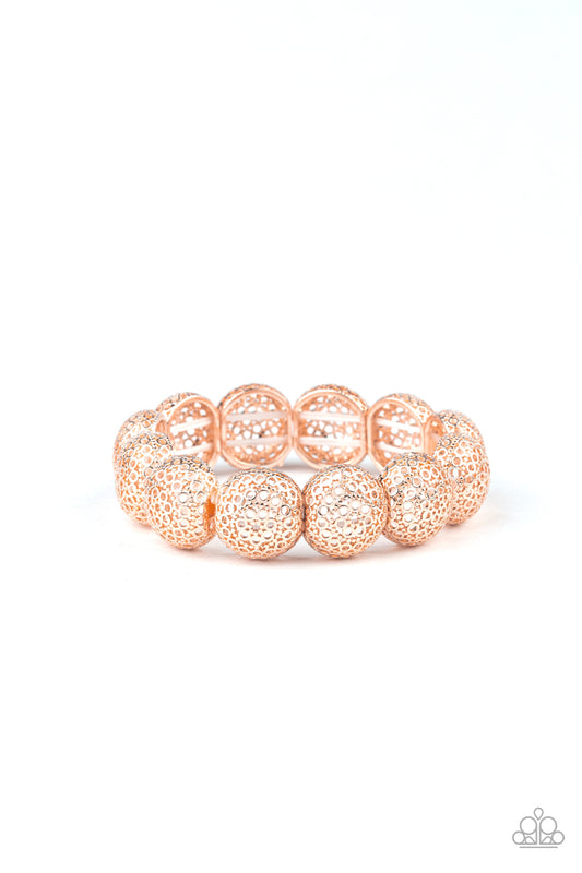 Obviously Ornate - Rose Gold Bracelet