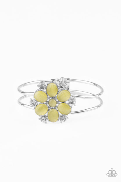 Garden Extravagance - Yellow Hinge Bracelet