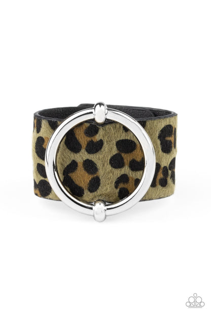 Asking Fur Trouble - Green - Paparazzi Bracelet
