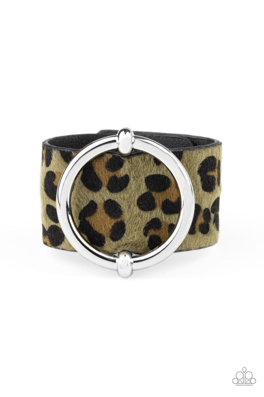Asking Fur Trouble - Green - Paparazzi Bracelet