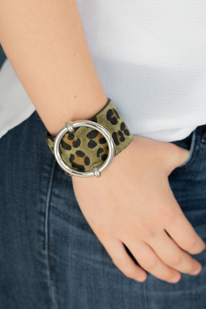 Asking Fur Trouble - Green - Paparazzi Bracelet