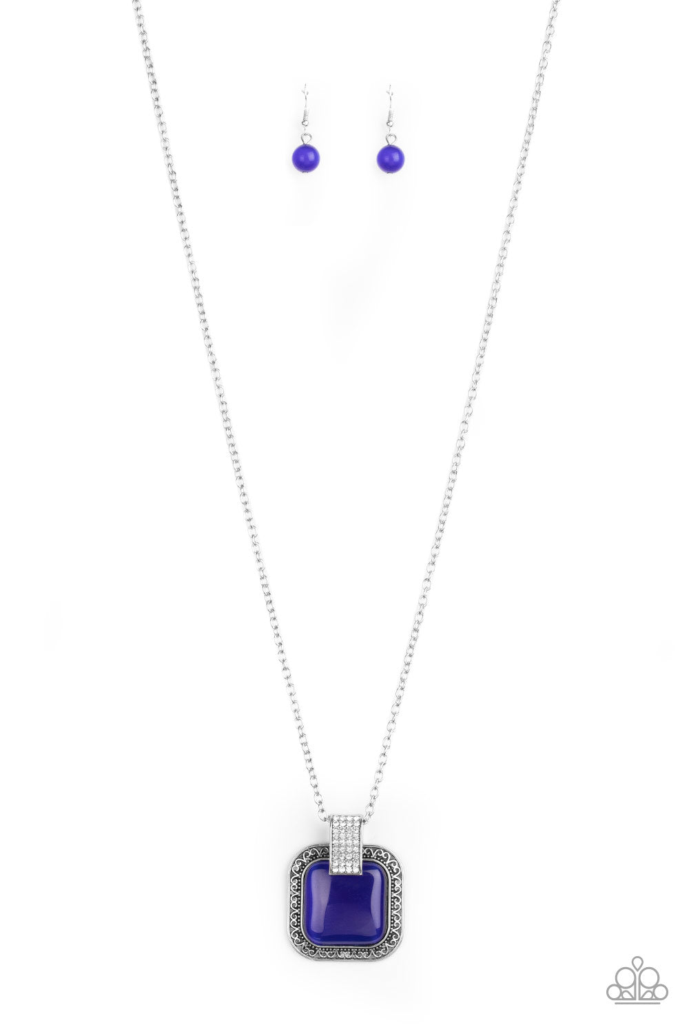 Effervescent Elegance - Blue Necklace