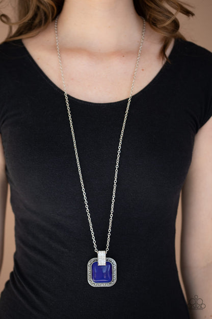 Effervescent Elegance - Blue Necklace
