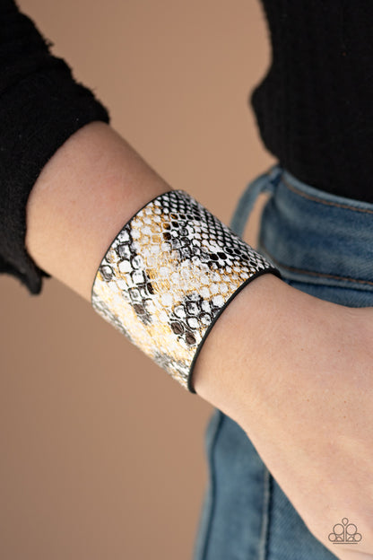 Serpent Shimmer - Multi Snap Bracelet