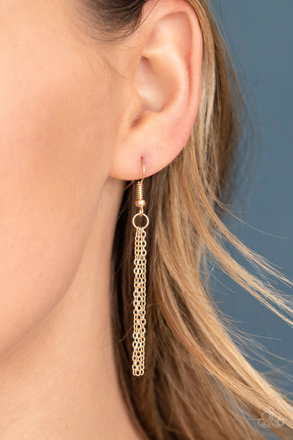 The GLAM-ma - Gold - Paparazzi Necklace