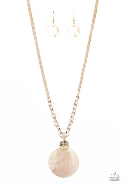 A Top-Sheller - Gold - Paparazzi Necklace