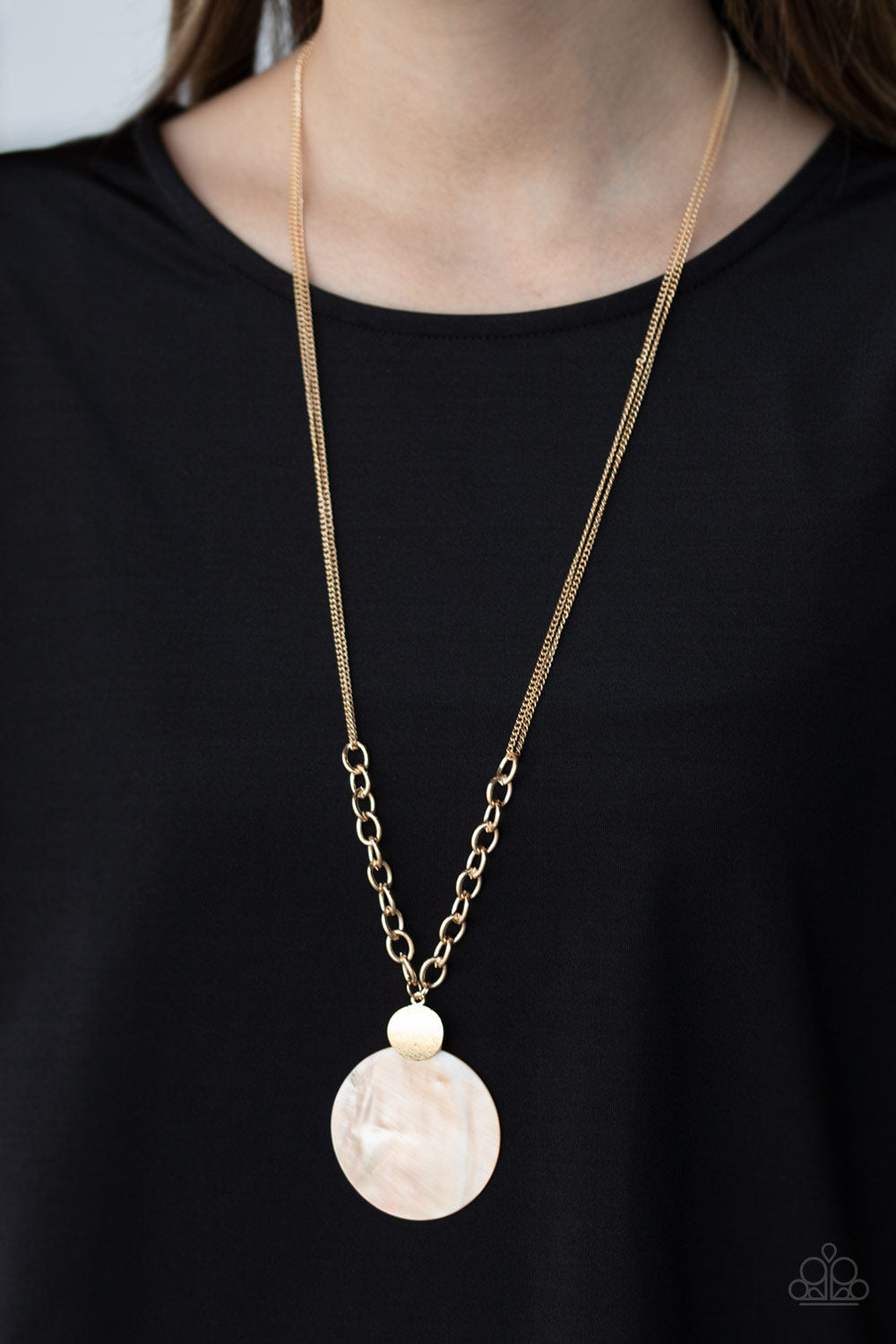 A Top-Sheller - Gold - Paparazzi Necklace