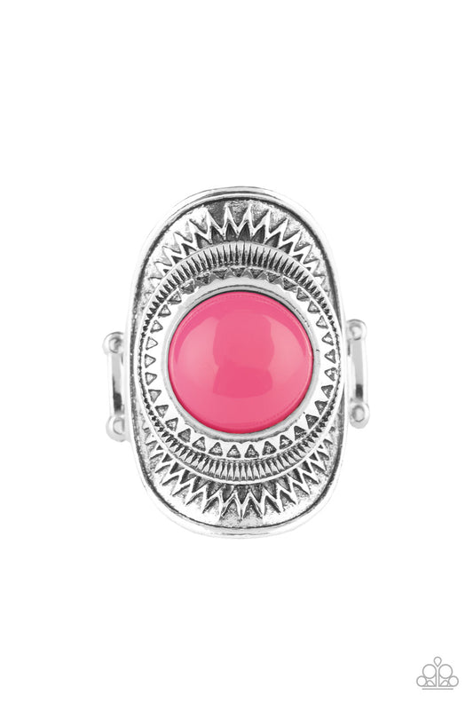 Sunny Sensations - Pink - Paparazzi Ring