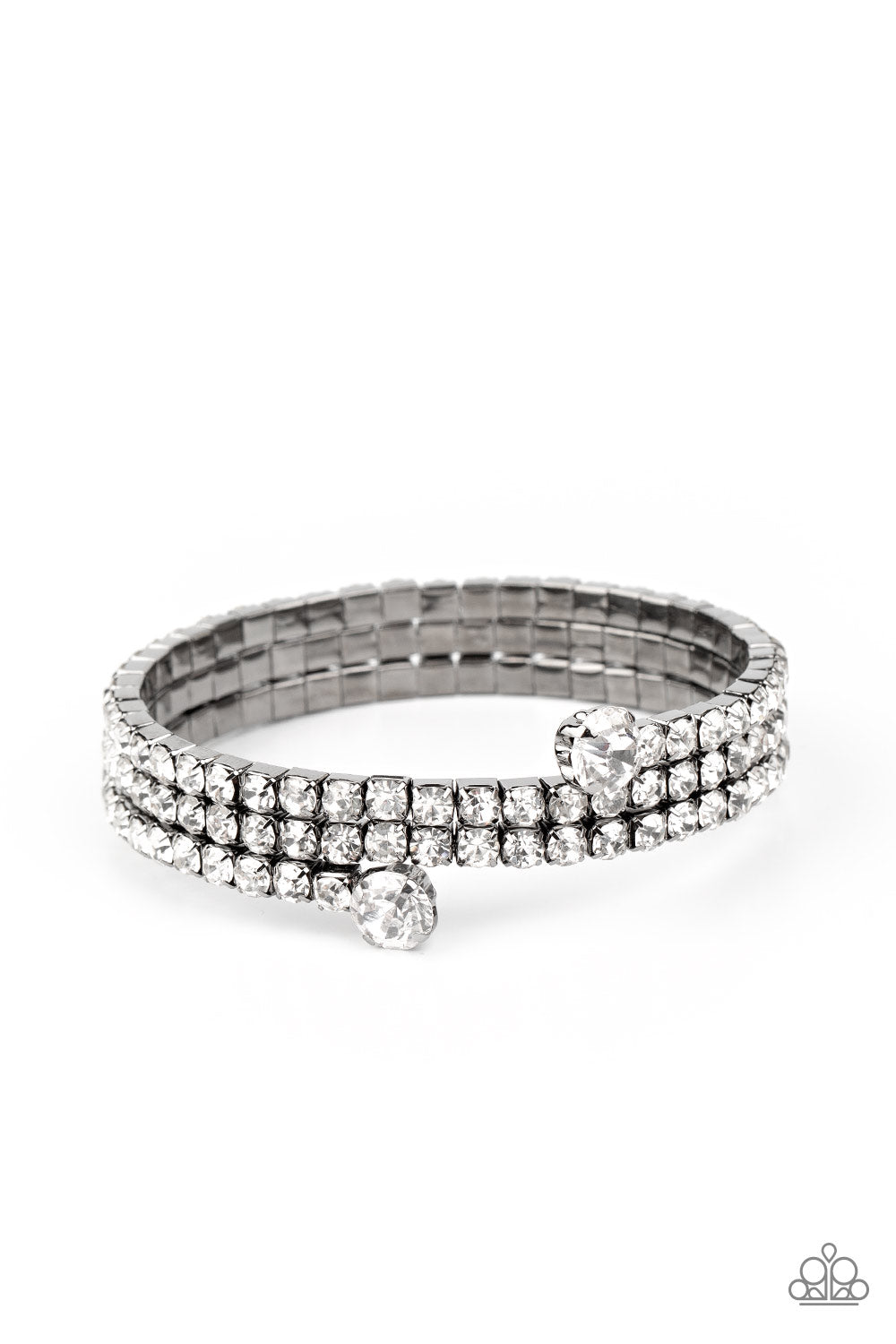 After Party Princess - Black - Paparazzi Bracelet