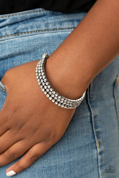 After Party Princess - Black - Paparazzi Bracelet