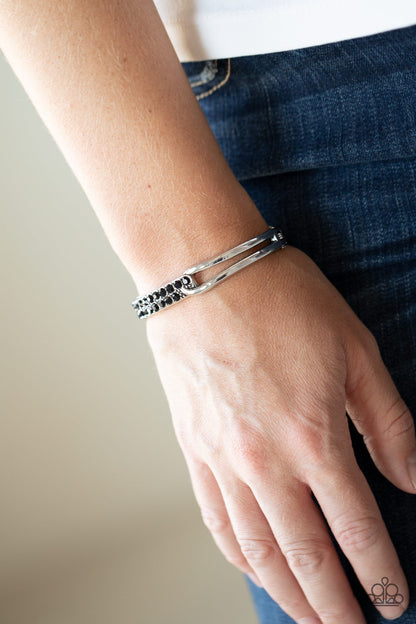 Freeze! - Black - Paparazzi Bracelet