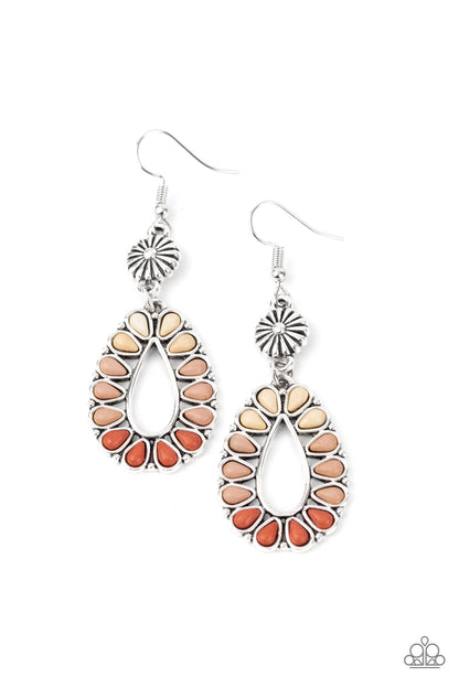 Stone Orchard - Multi Fish Hook Earrings