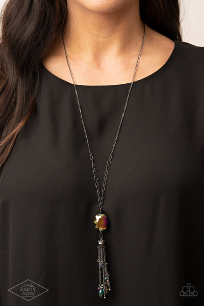 Fringe Flavor - Multi - Paparazzi Necklace