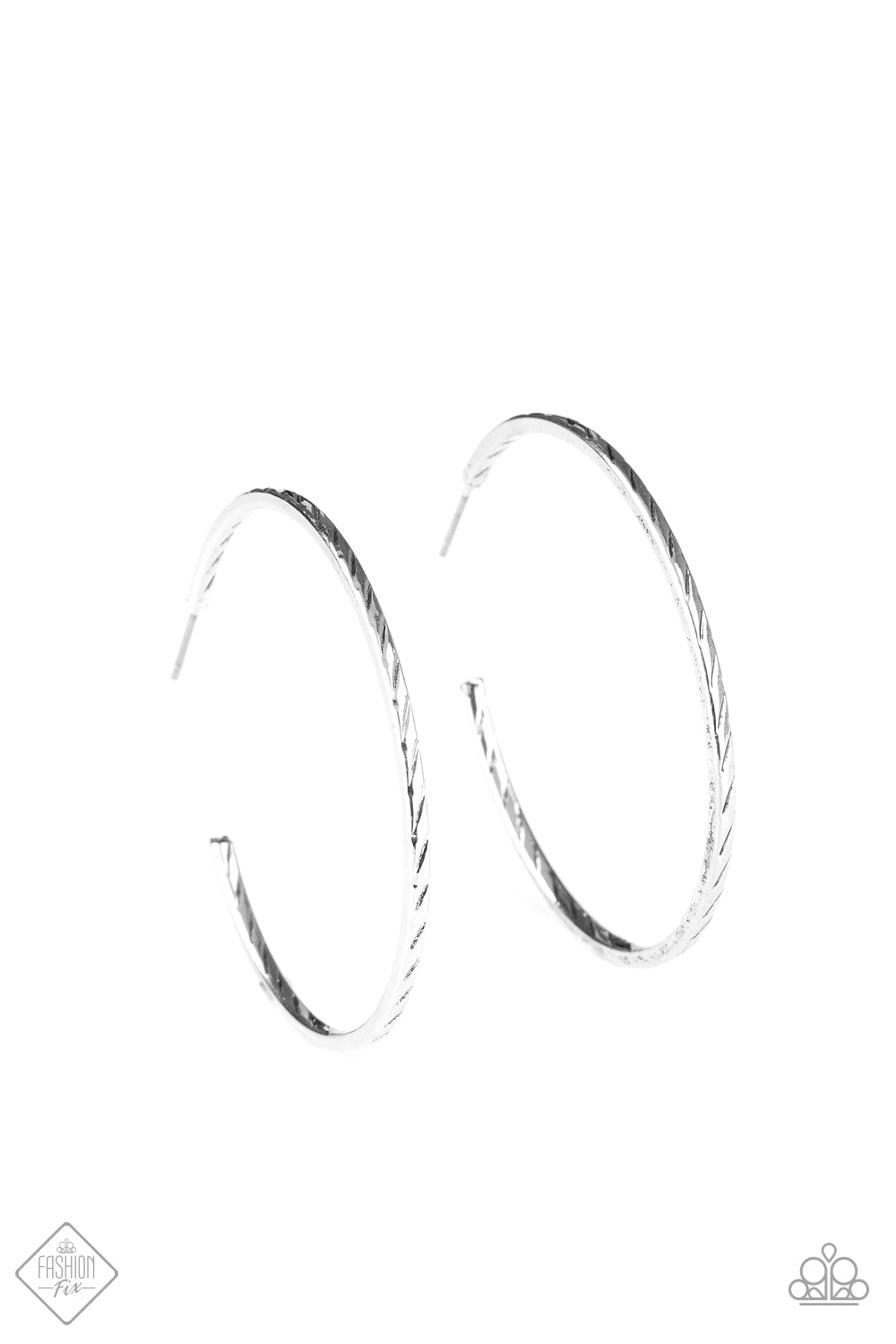 Rural Reserve - Silver - Paparazzi Earrings