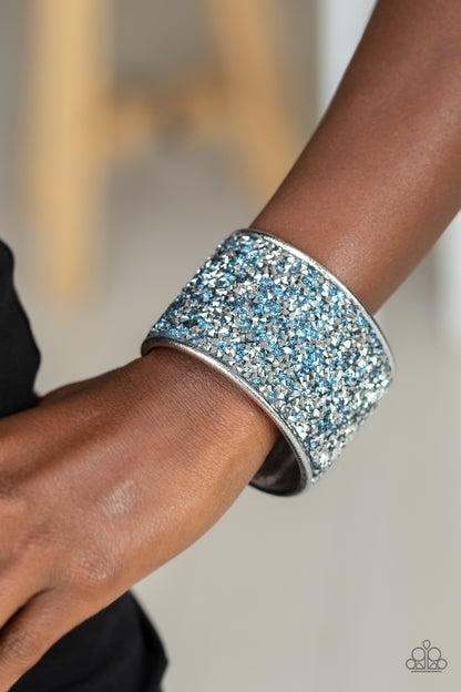 Stellar Radiance - Blue - Paparazzi Bracelet