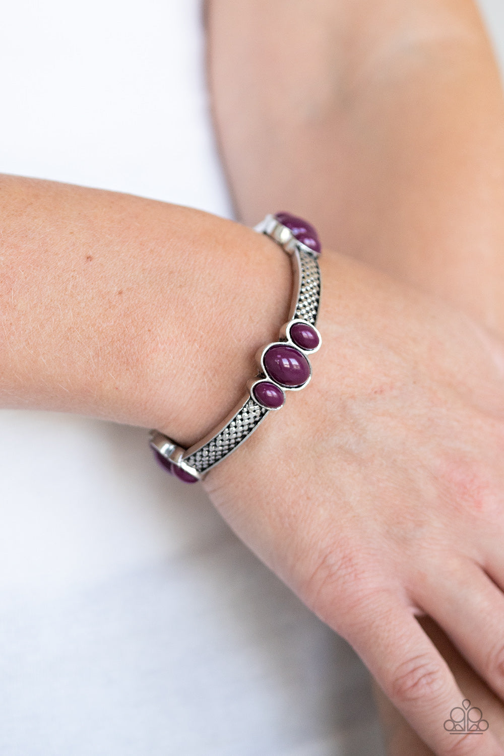 Instant Zen - Purple - Paparazzi Bracelet