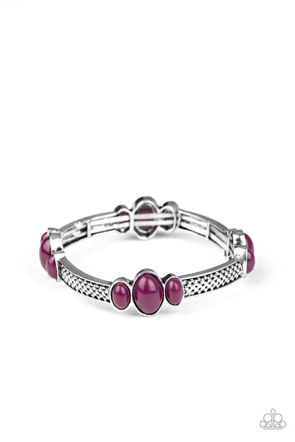 Instant Zen - Purple - Paparazzi Bracelet