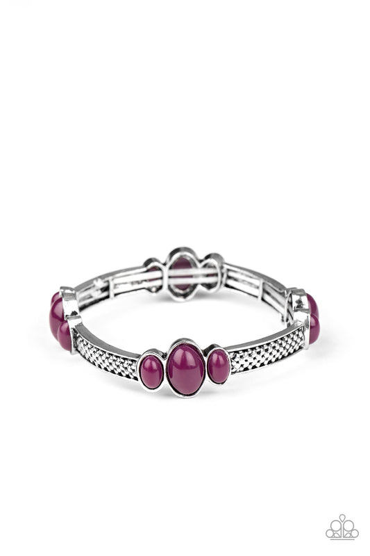Instant Zen - Purple - Paparazzi Bracelet