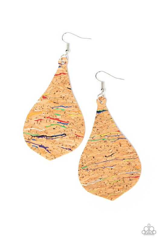Cork Coast - Multi Fish Hook Earrings