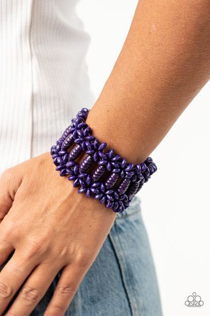 Fiji Flavor - Purple - Paparazzi Bracelet
