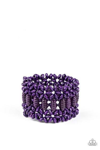 Fiji Flavor - Purple - Paparazzi Bracelet