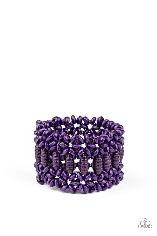 Fiji Flavor - Purple - Paparazzi Bracelet