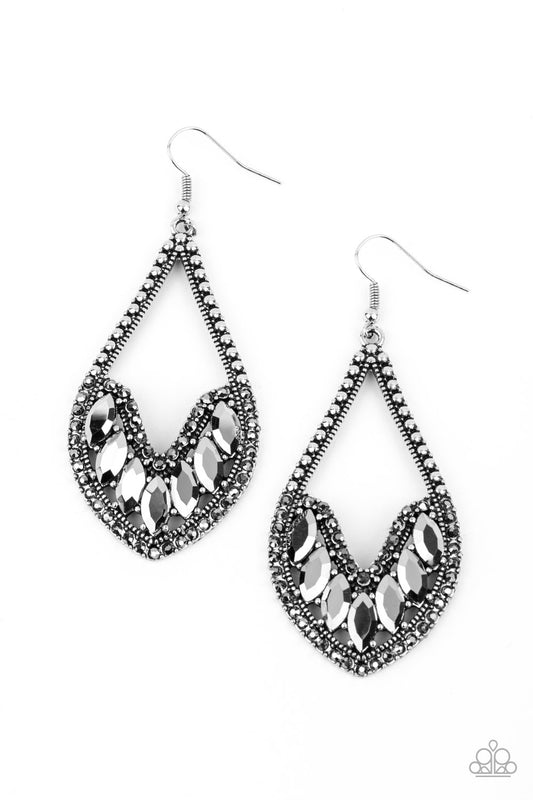 Ethereal Expressions - Silver Fish Hook Earrings