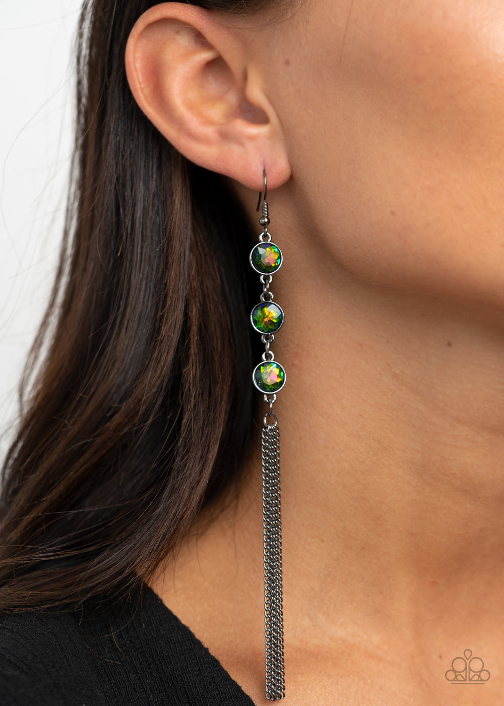 Moved to TIERS - Multi - Paparazzi Earrings (LOP)