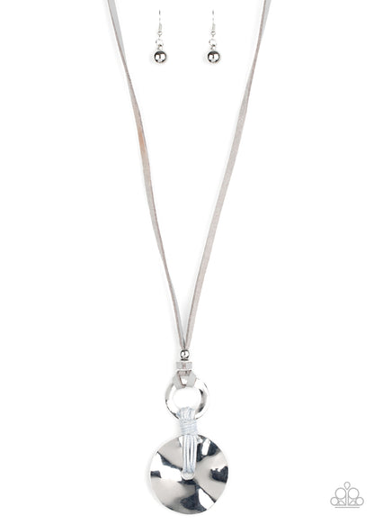 Nautical Nomad - Silver - Paparazzi Necklace