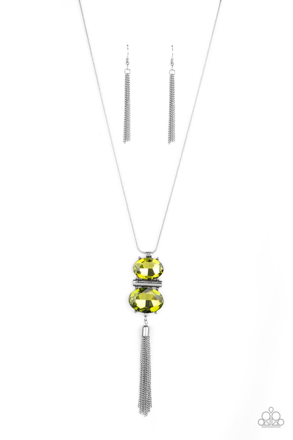 Runway Rival - Green - Paparazzi Necklace