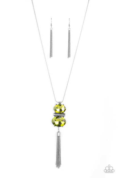 Runway Rival - Green - Paparazzi Necklace
