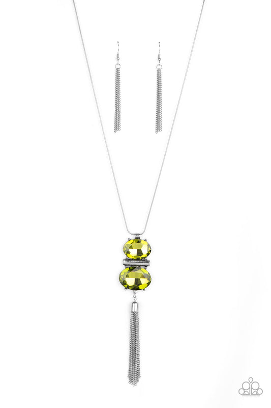 Runway Rival - Green - Paparazzi Necklace
