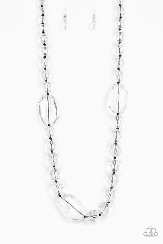 Malibu Masterpiece - White - Paparazzi Necklace