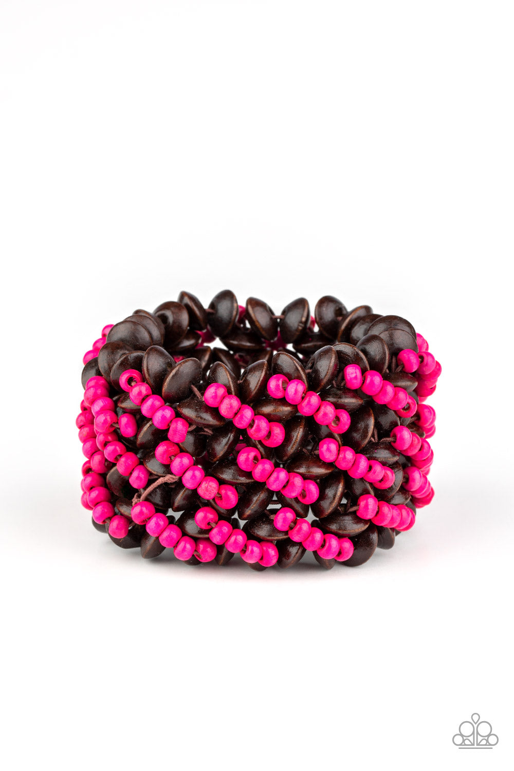 Cozy in Cozumel - Pink - Paparazzi Bracelet