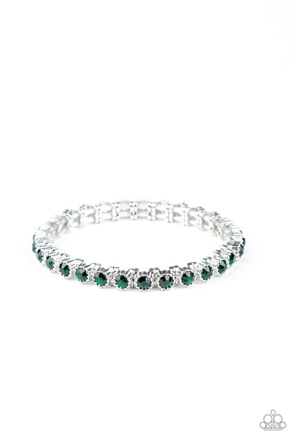 Starry Social - Green - Paparazzi Bracelet