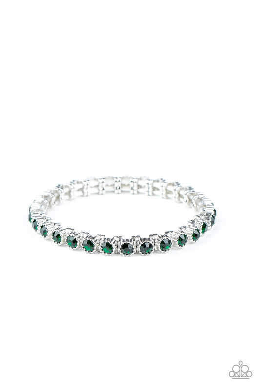 Starry Social - Green - Paparazzi Bracelet
