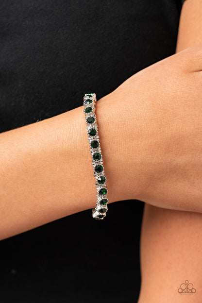 Starry Social - Green - Paparazzi Bracelet
