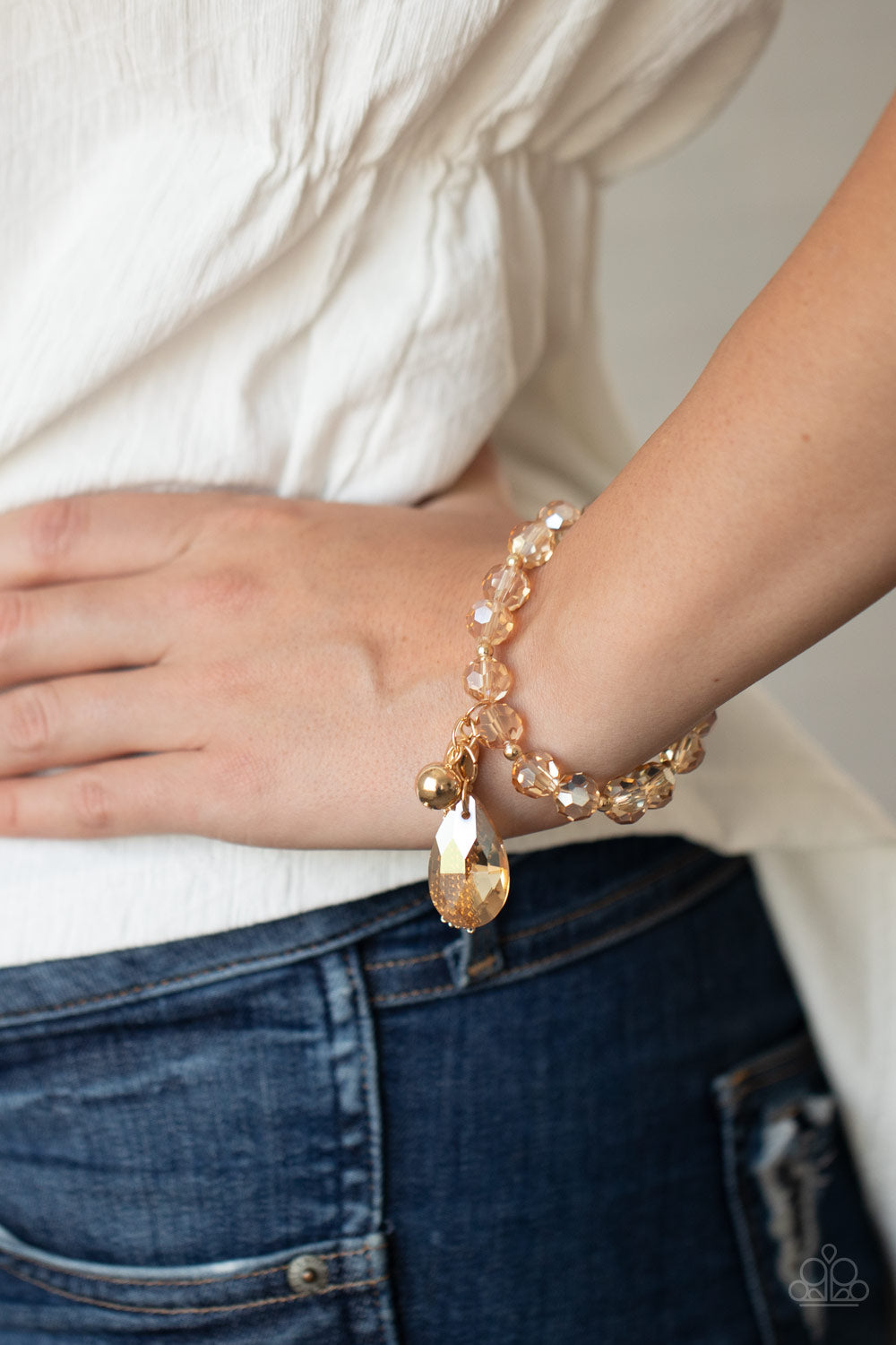 Leaving So Swoon? - Gold Bracelet