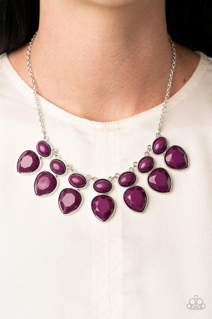 Modern Masquerade - Purple - Paparazzi Necklace