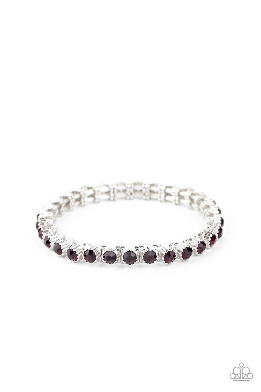 Starry Social - Purple - Paparazzi Bracelet