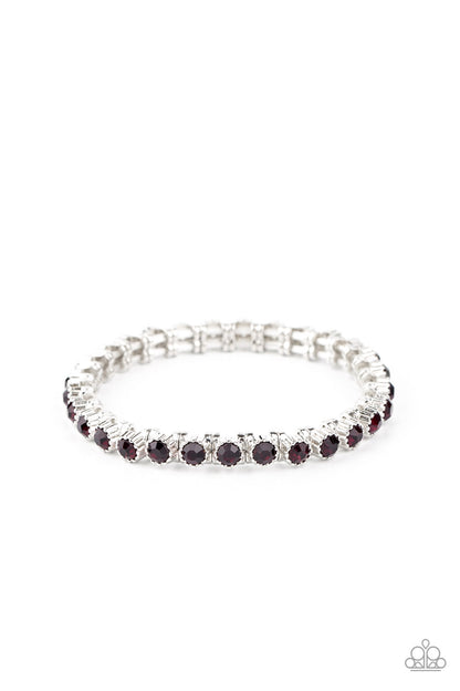 Starry Social - Purple - Paparazzi Bracelet