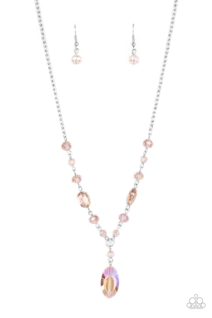 Fashionista Week - Pink - Paparazzi Necklace