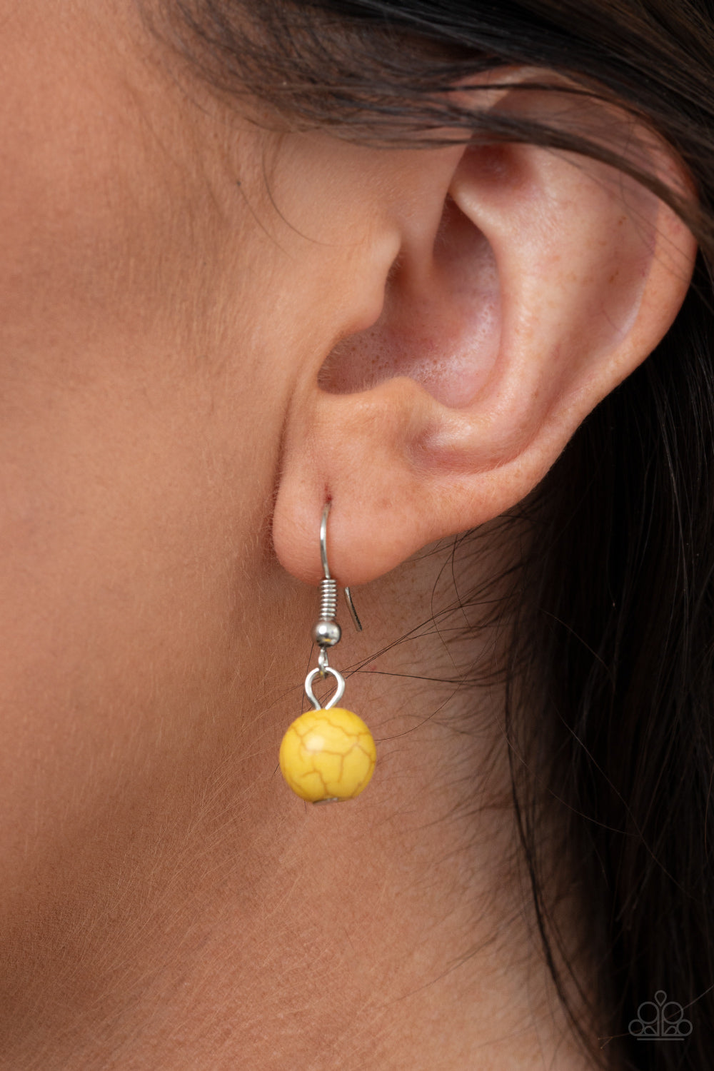 Bountiful Badlands - Yellow - Paparazzi Necklace