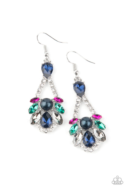 Prismatic Presence - Mutli Fish Hook Earrings