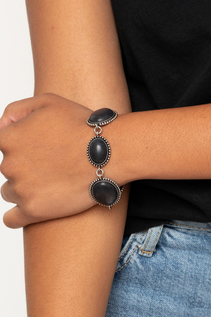 River View - Black - Paparazzi Bracelet