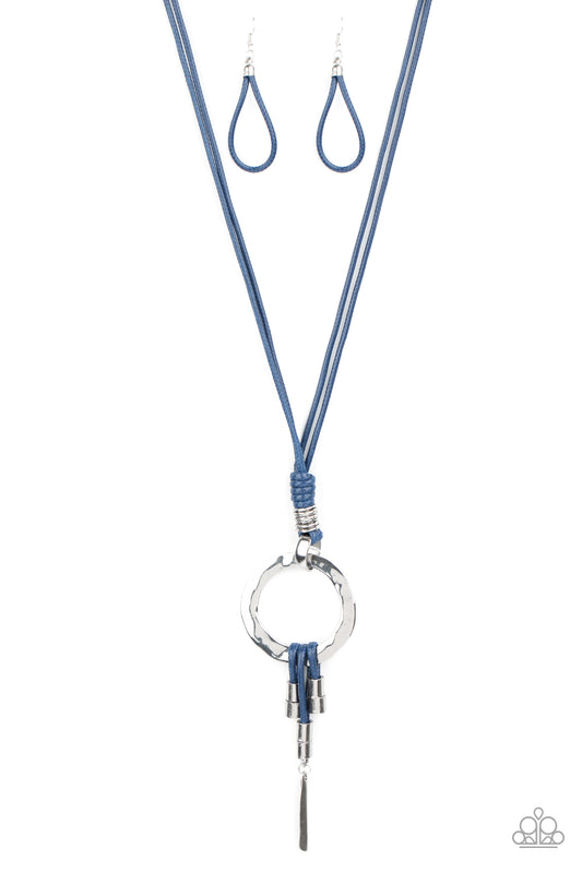 Tranquil Artisan - Blue Necklace