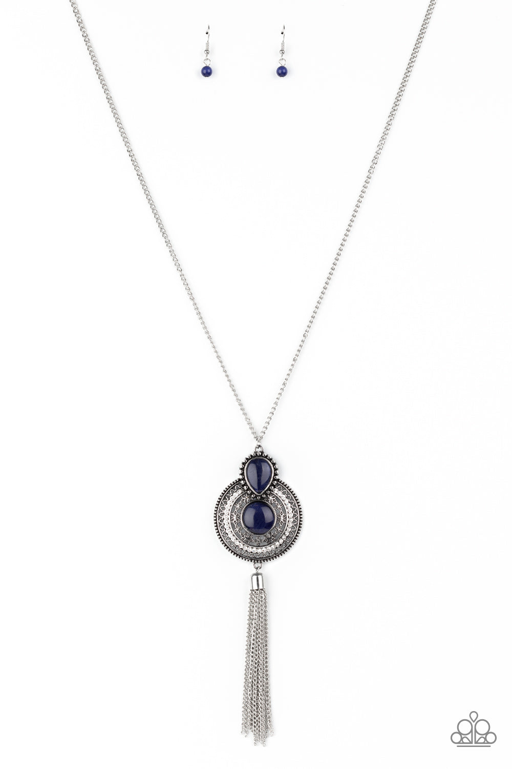 Mountain Mystic - Blue - Paparazzi Necklace
