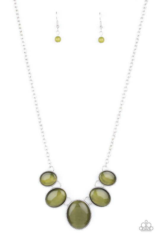Can Only GLEAM - Green Necklace