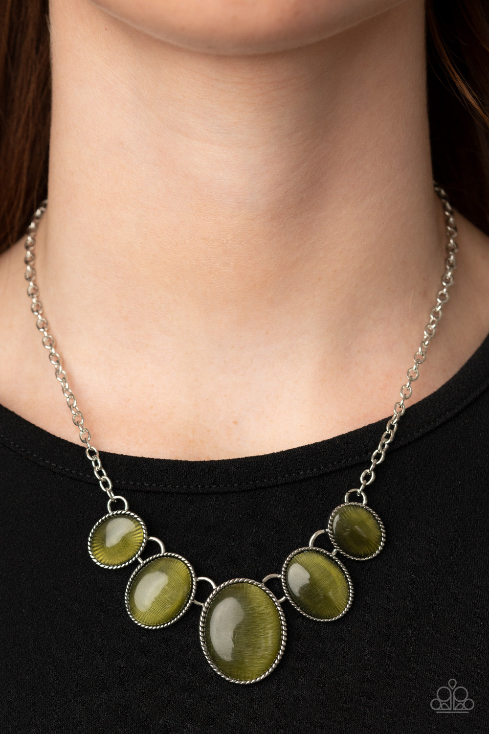 Can Only GLEAM - Green Necklace